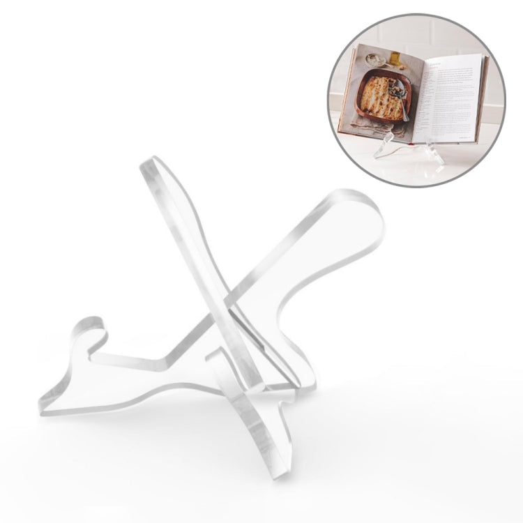 Acrylic Book Reading Stand Recipe Stand