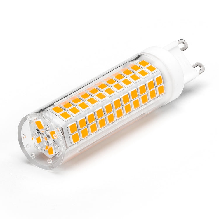 G9 15W 136 LEDs SMD 2835 Dimmable Corn Light Bulb, AC 220V(Warm White Light)