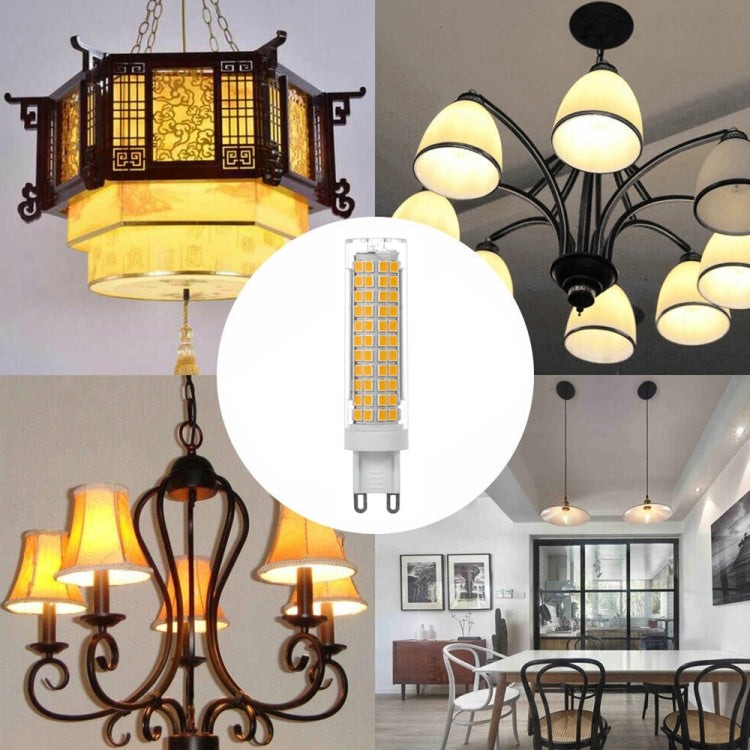 G9 15W 136 LEDs SMD 2835 Dimmable Corn Light Bulb, AC 220V(Warm White Light)