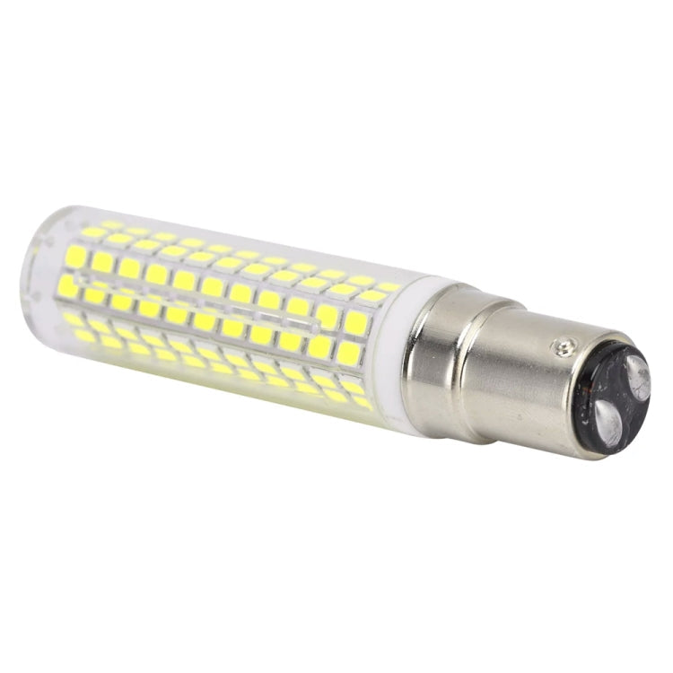 BA15D 15W 136 LEDs SMD 2835 Dimmable Corn Light Bulb, AC220-240V(White Light)