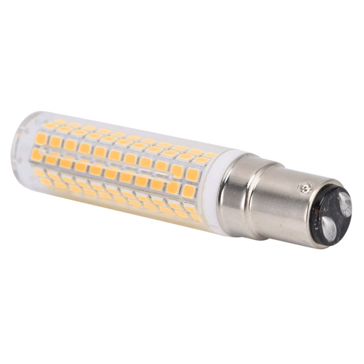 BA15D 15W 136 LEDs SMD 2835 Dimmable Corn Light Bulb, AC220-240V(Warm White Light)