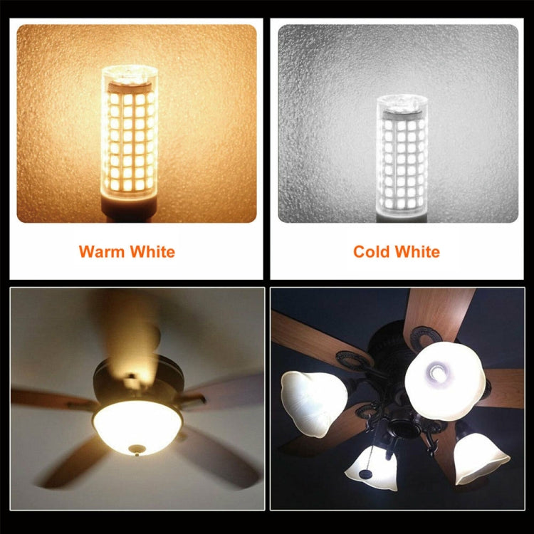 E11 15W 136 LEDs SMD 2835 Dimmable Corn Light Bulb, AC110-130V(White Light)
