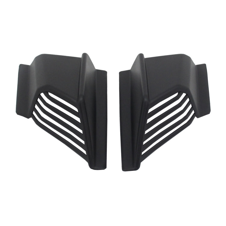 For Honda ADV160 2019-2023 Motorcycle Winglet Aerodynamic Wing Kit Spoiler(Black)