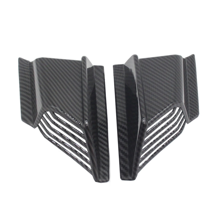 For Honda ADV160 2019-2023 Motorcycle Winglet Aerodynamic Wing Kit Spoiler(Carbon Fiber Texture)