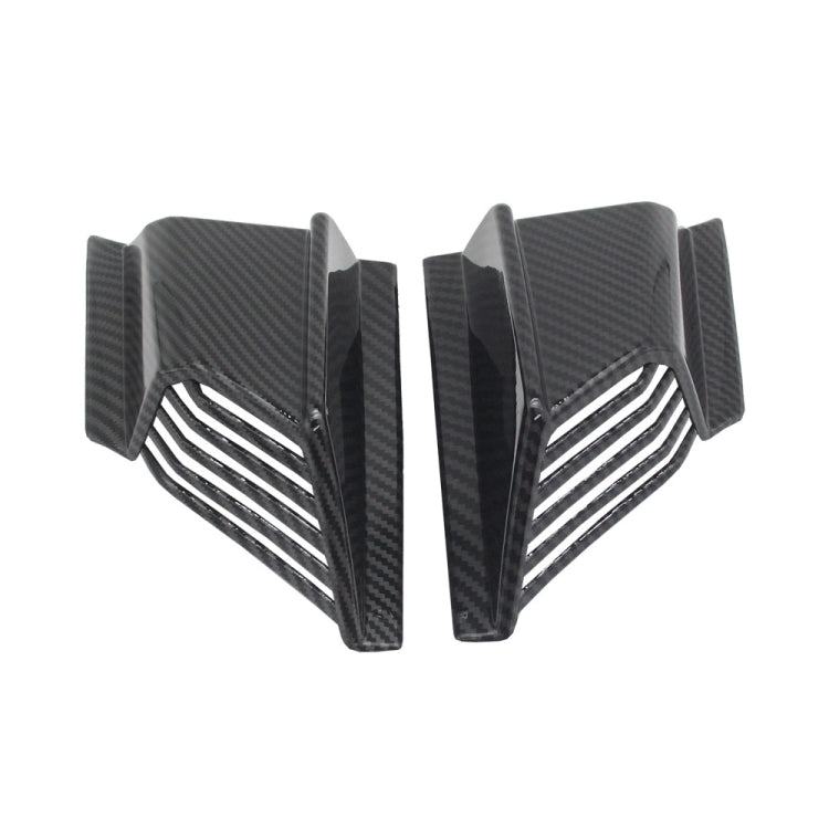 For Honda ADV160 2019-2023 Motorcycle Winglet Aerodynamic Wing Kit Spoiler(Carbon Fiber Texture)