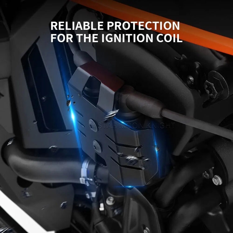For Harley Davidson Pan America 1250 / 1250 Special 2021 Motorcycle Ignition Coil Protective Cover(Black)