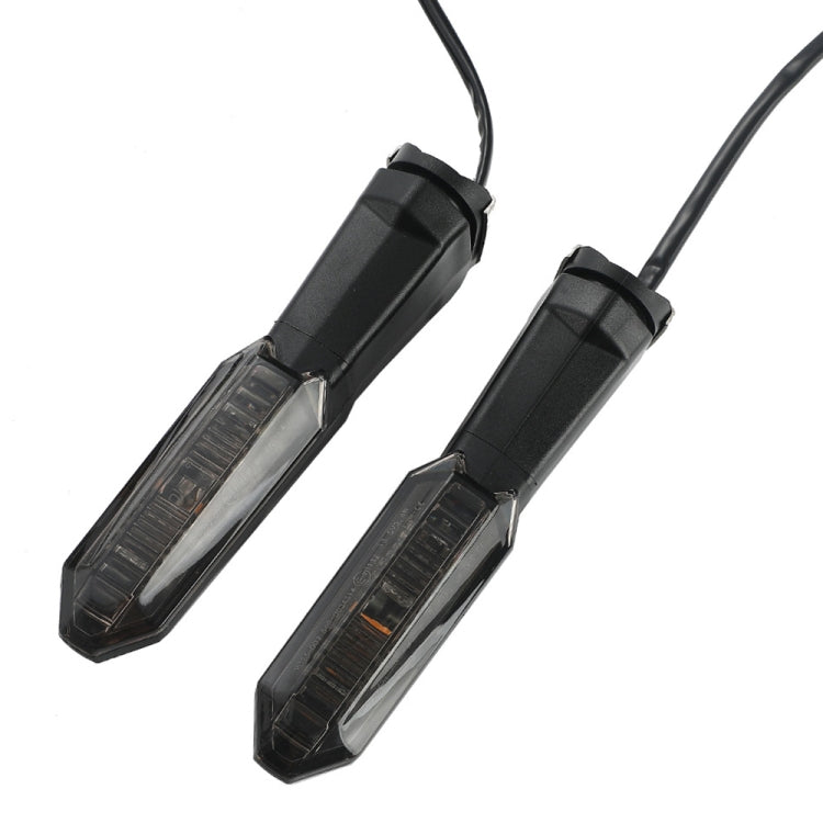 For Kawasaki Versys 650 Z1000R Motorcycles LED Turn Signal Light(Black)