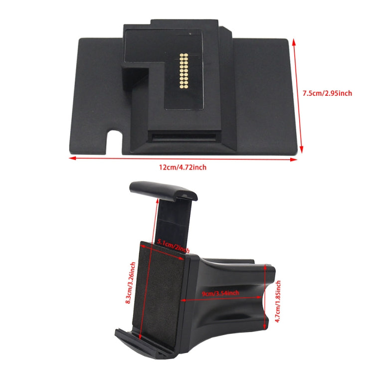 For BWM K1600B 2014-2021 Motorcycle Phone Navigation Holder(Black)