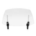 For Kawasaki / Honda / BMW / Yamaha Motorcycle Adjustable Windshield(Transparent)