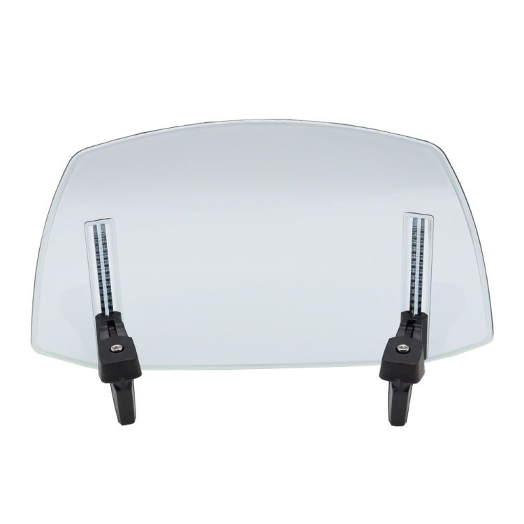 For Kawasaki / Honda / BMW / Yamaha Motorcycle Adjustable Windshield(Transparent Blue)