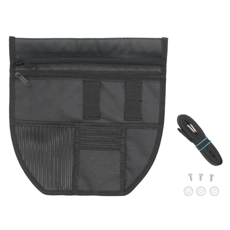 For Yamaha Nmax 155 Motorcycle Seat Storage Bag Tool Bag(Black)