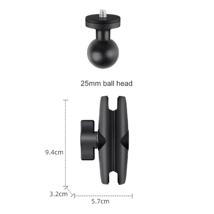 Motorcycle Clamps Handlebar Fixed Mount 9 in 1 Wrench O-Type Mount Crabs No Stick