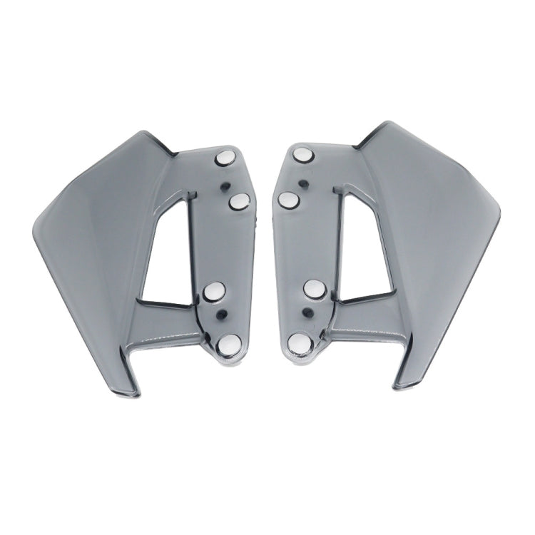 For BMW R1300GS Motorcycle Side Air Deflector Windshield(Grey)