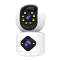 Y6204 4MP Zoom HD Indoor Waterproof Smart WiFi Camera, Specification:AU Plug(White)