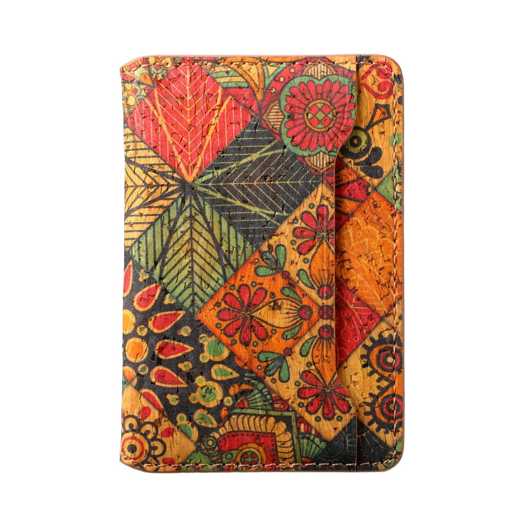 Four Seasons Flower Card Bag Mobile Phone Back Sticker(Flower 04)