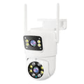 Q8216 4MP Two-way Voice Outdoor IP66 Waterproof WiFi Camera, Plug Type:AU Plug(White)