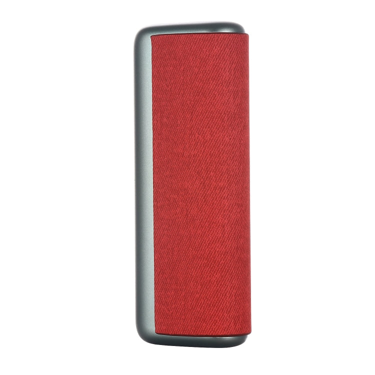 For IQOS ILUMA Prime/i Prime Solid Color Fabric Electronic Cigarette Protective Case(Red)