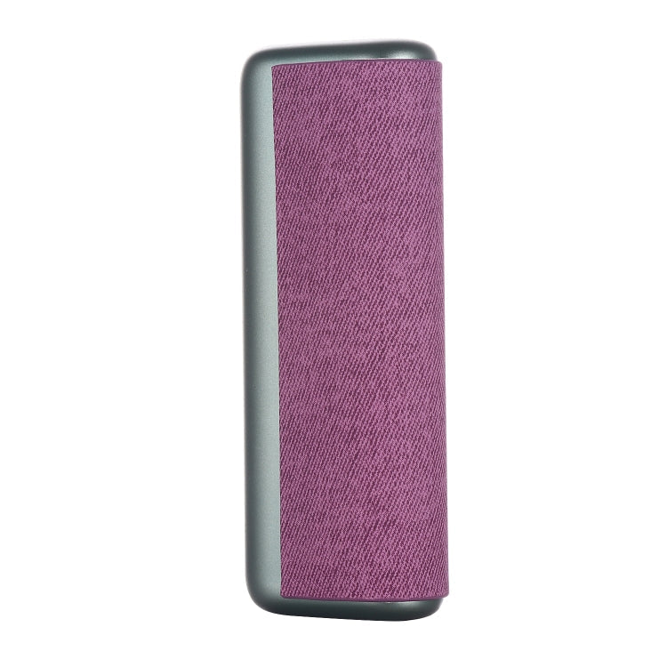 For IQOS ILUMA Prime/i Prime Solid Color Fabric Electronic Cigarette Protective Case(Purple)