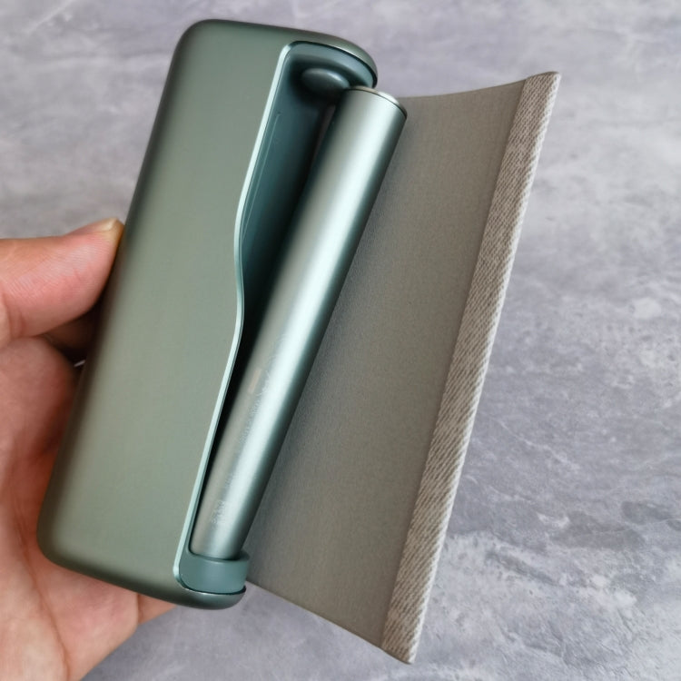 For IQOS ILUMA Prime/i Prime Solid Color Fabric Electronic Cigarette Protective Case(Black)
