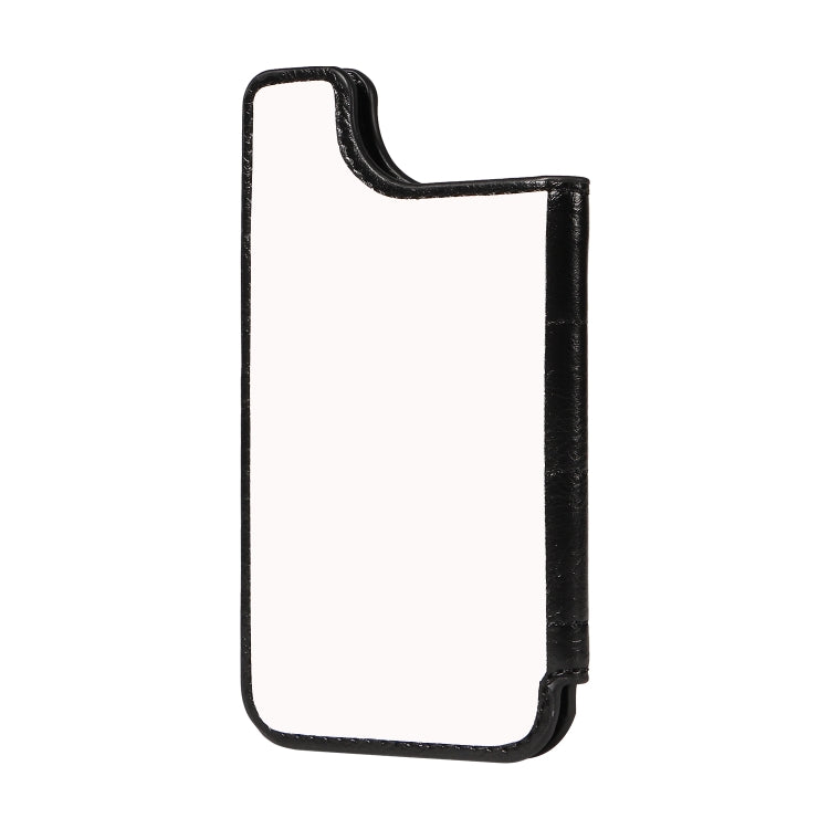 Retro Cow Pattern Sewing Card Bag Mobile Phone Back Sticker(Black)