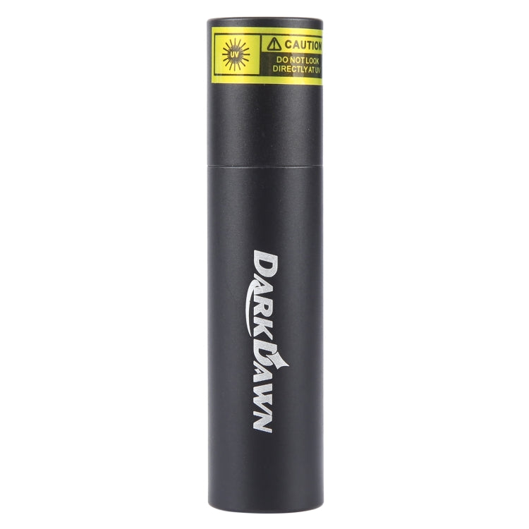 V4-365 Black Lens 365nm Ultraviolet Ray Detection Flashlight(Black)