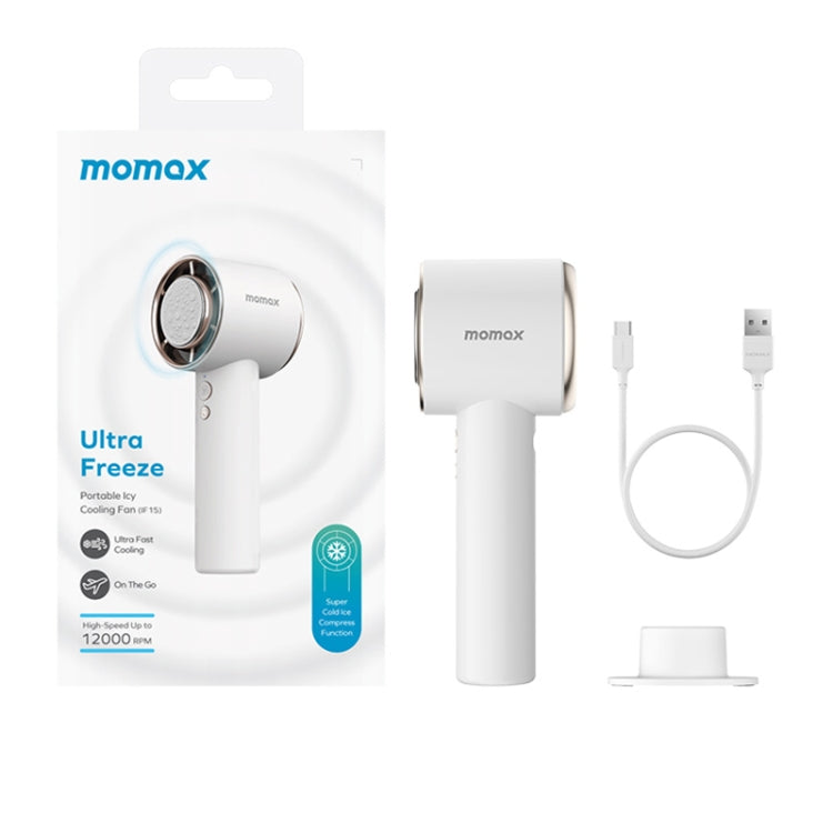 MOMAX IF15W Ultra Freeze Ice Pack Handheld High Speed Fan