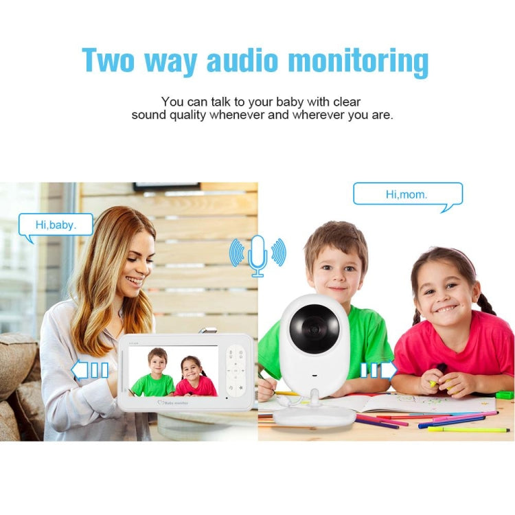 SP920 4.3 inch TFT Screen Baby Monitor Care Camera(EU Plug)