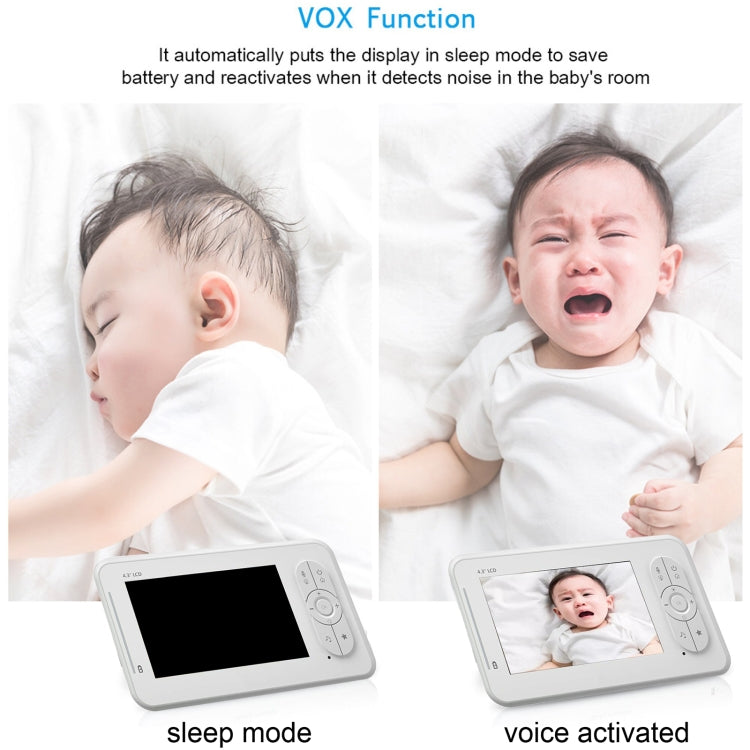 SP920 4.3 inch TFT Screen Baby Monitor Care Camera(EU Plug)