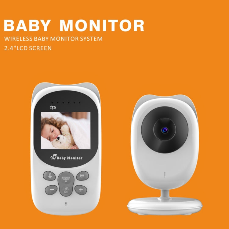 SP990 2.4 inch LCD Screen Baby Monitor Care Camera(EU Plug)