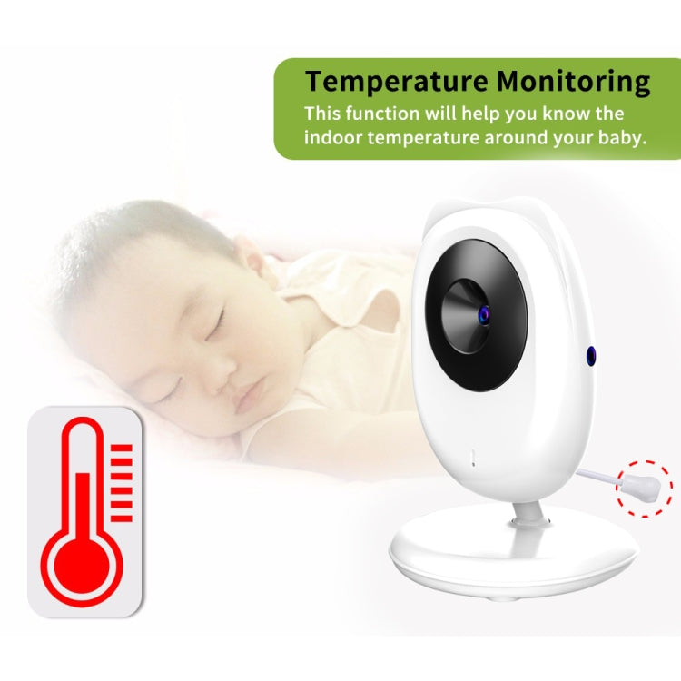 SP990 2.4 inch LCD Screen Baby Monitor Care Camera(EU Plug)