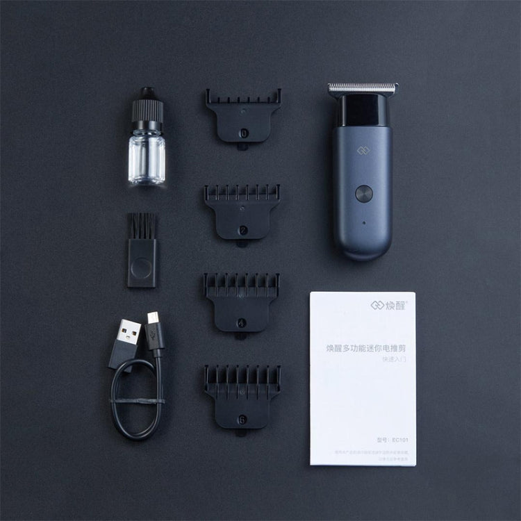 Xiaomi Youpin Multifunctional Mini Electric Rechargeable Hair Clipper(Black)
