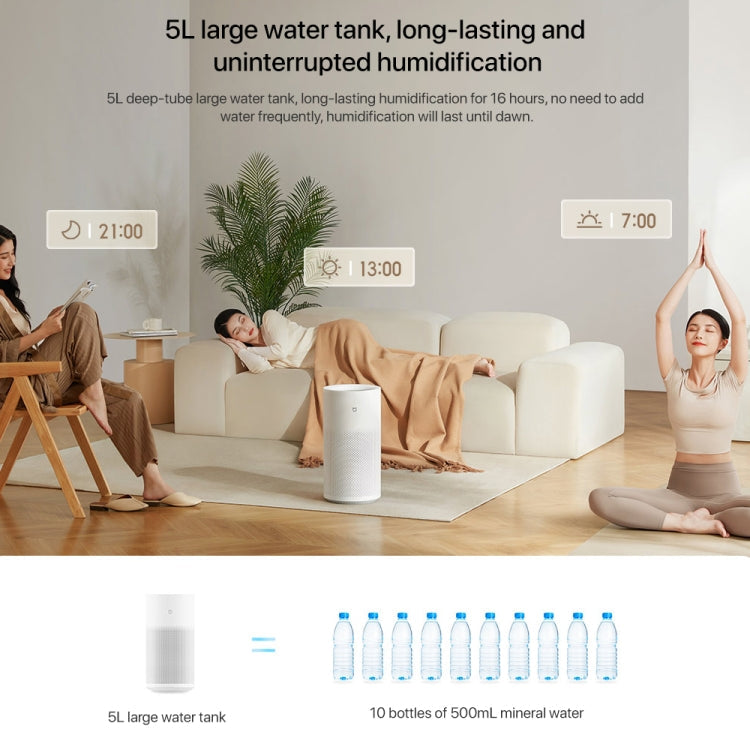 Xiaomi Mijia Pure Smart Fog-Free Humidifier 2, Specification:US Plug(White)