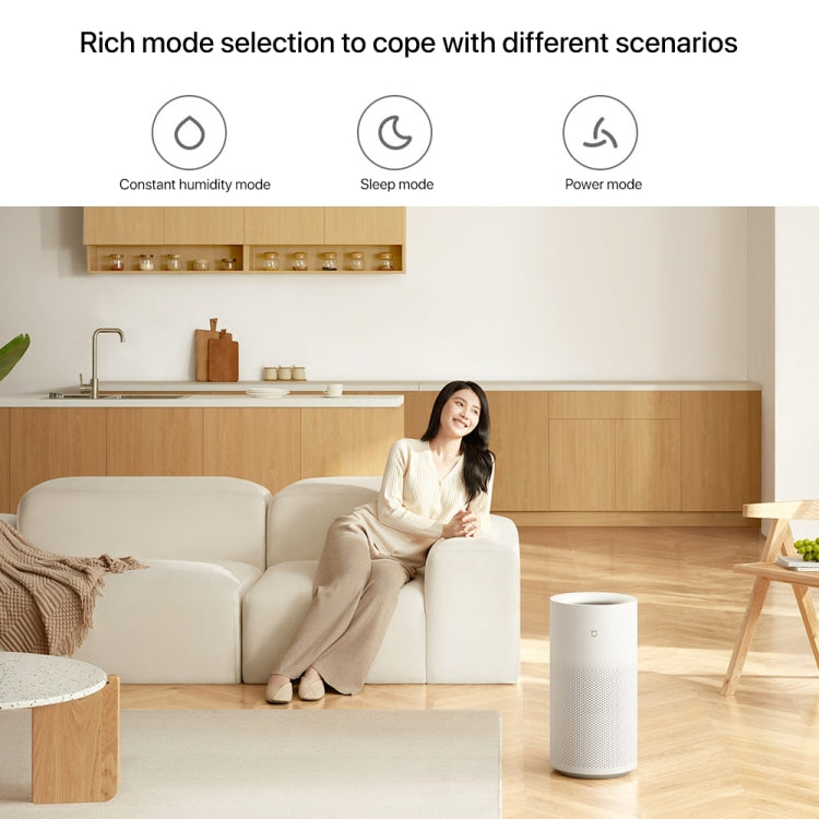 Xiaomi Mijia Pure Smart Fog-Free Humidifier 2, Specification:US Plug(White)