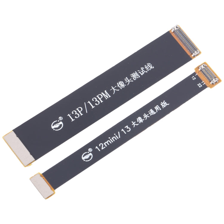 For iPhone 14 Pro 2pcs/Set Rear Camera Extension Test Flex Cable