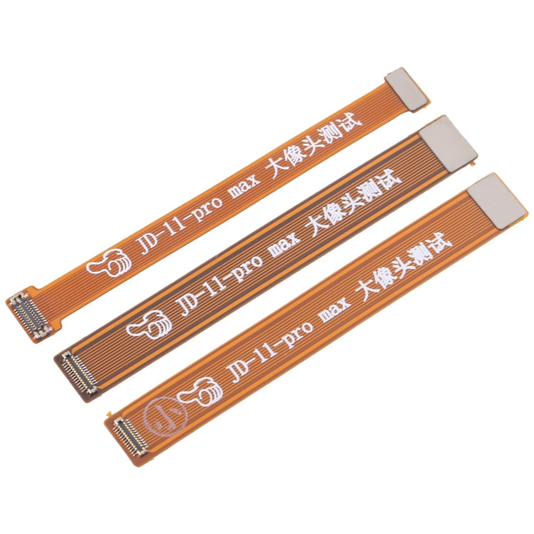 For iPhone 11 Pro 3pcs/Set Rear Camera Extension Test Flex Cable