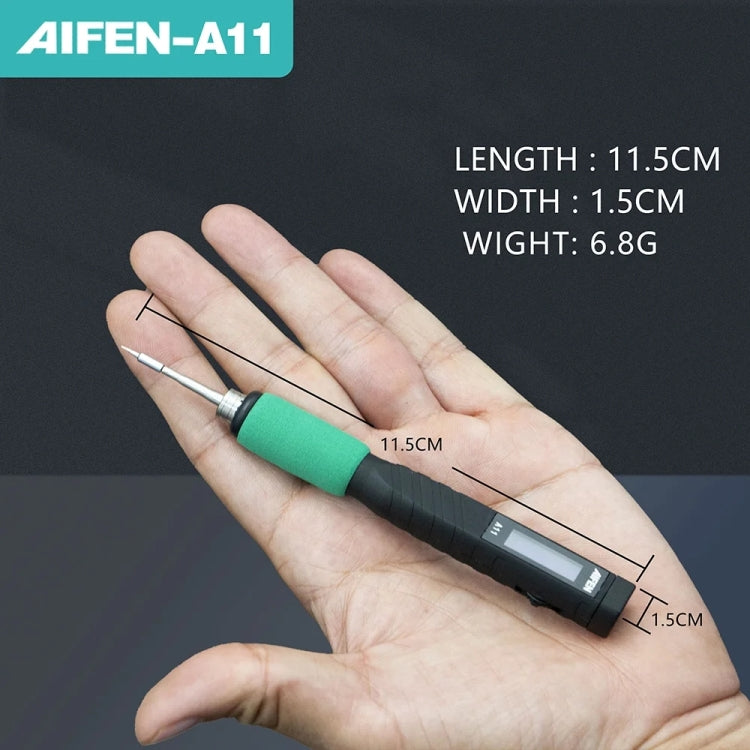 Aifen A11 Portable USB Charging Soldering Station with C210 Handle, US Plug