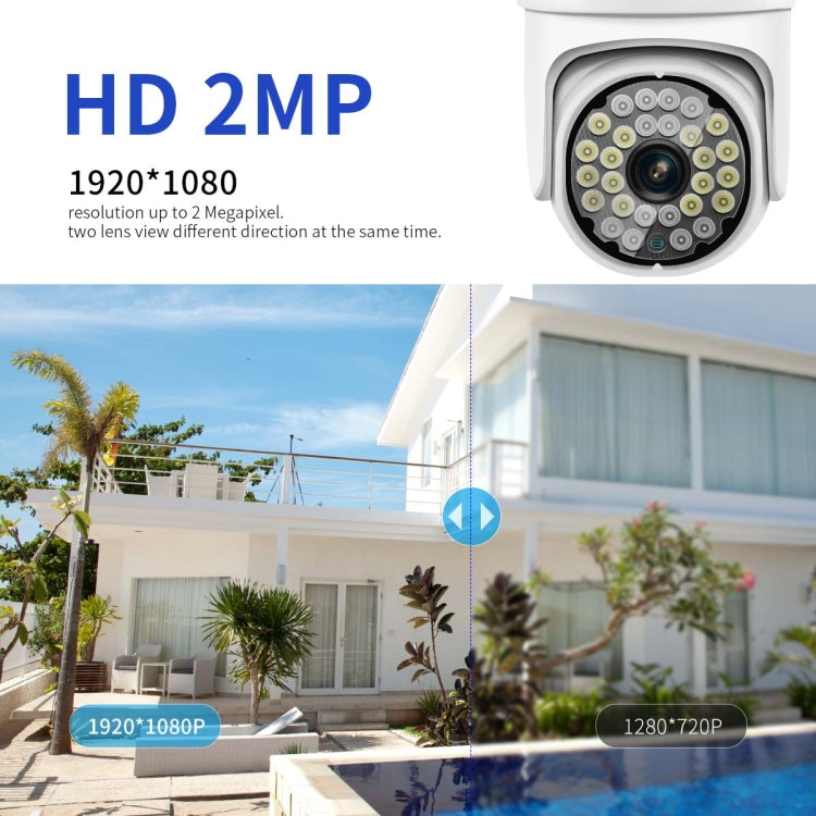 ESCAM PT305 2MP HD Motion Detection WiFi Intelligent Dual-light Source Camera(EU Plug)