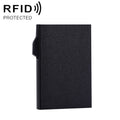 FY1901 RFID Anti-magnetic Aluminum Alloy Card Holder(Black)