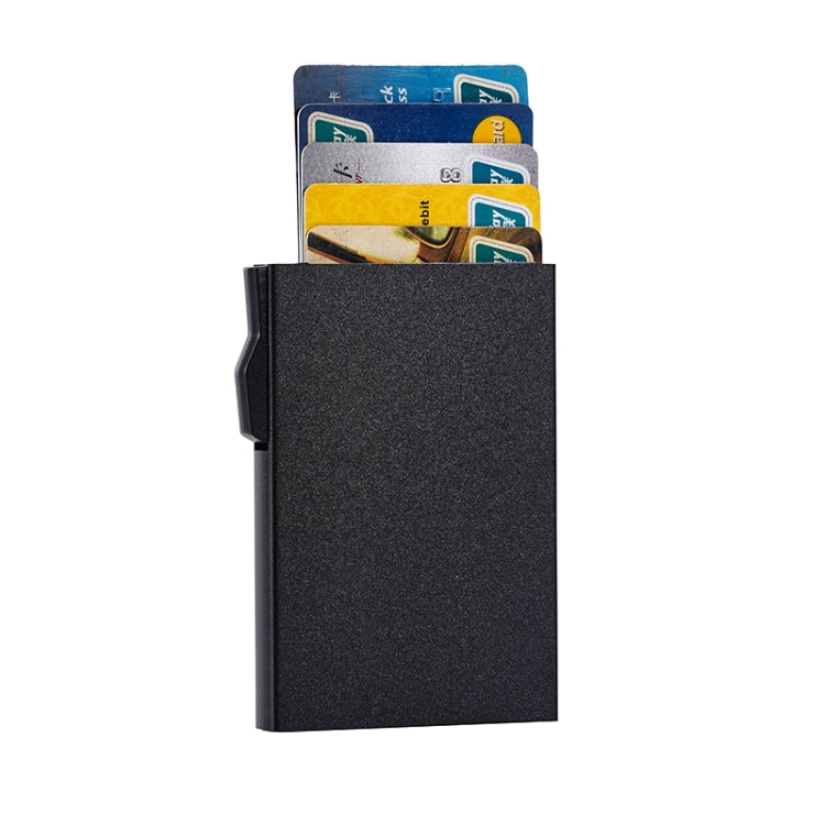 FY1901 RFID Anti-magnetic Aluminum Alloy Card Holder(Blue)