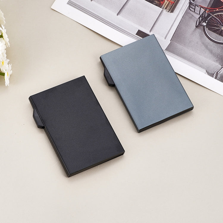 FY1901 RFID Anti-magnetic Aluminum Alloy Card Holder(Blue)