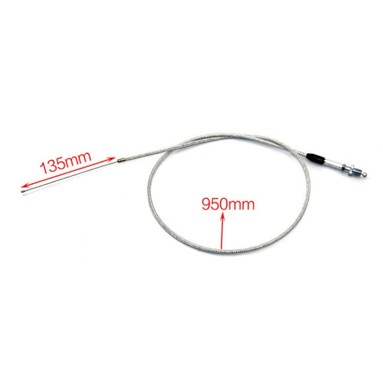 Off-road Motorcycle Modified 22mm Handle Throttle Clamp Hand Grip Big Torque Oil Visual Throttle Accelerator for with Cable(Blue with Silver Throttle Cable)