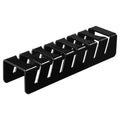 YX101 Acrylic Baseball Cap Stand Can Store 7 Baseball Caps(Black)