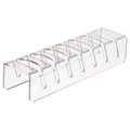 YX101 Acrylic Baseball Cap Stand Can Store 7 Baseball Caps(Transparent)