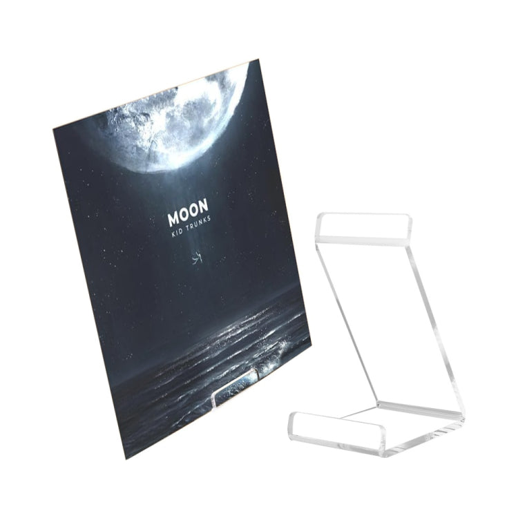 YX109 Acrylic Removable Vinyl Record Stand(Transparent)