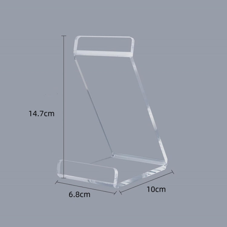 YX109 Acrylic Removable Vinyl Record Stand(Transparent)