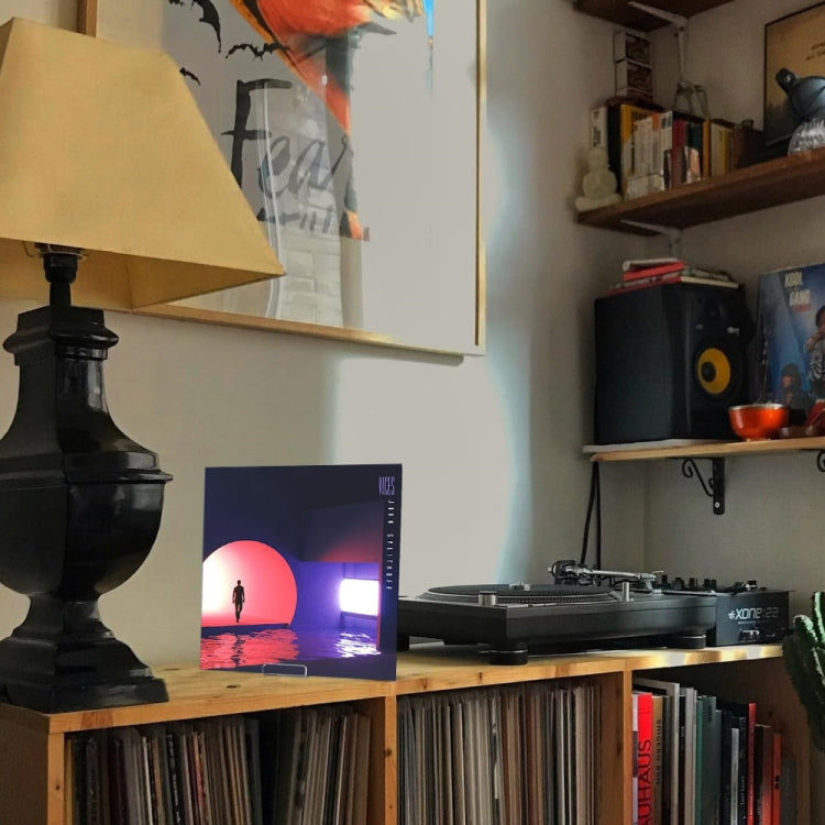 YX109 Acrylic Removable Vinyl Record Stand(Transparent)