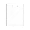 YX111 Acrylic Fruit Vegetable Cutting Board with Anti-slip Pad(Transparent)