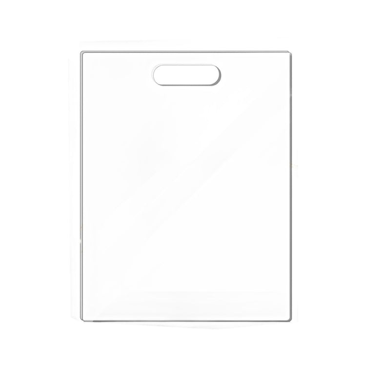 YX111 Acrylic Fruit Vegetable Cutting Board with Anti-slip Pad(Transparent)