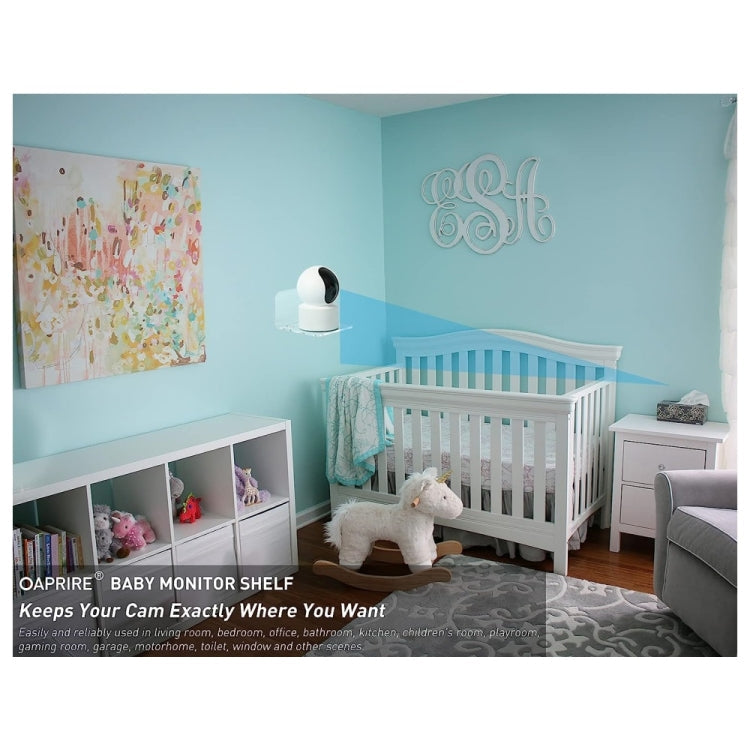 YX113 3pcs Acrylic Small Wall Mount(Transparent)