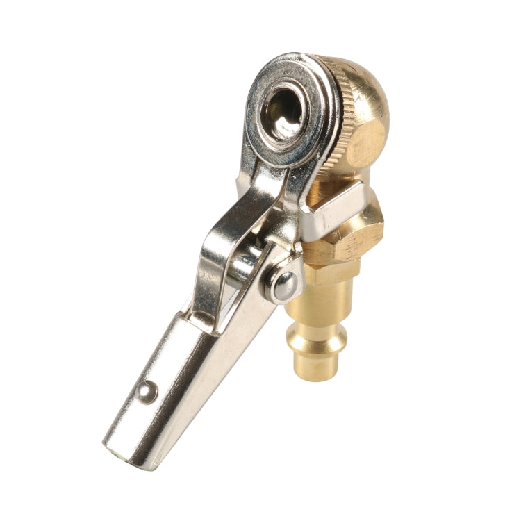 2pcs / Set Car 1/4NPT Brass American Style Pneumatic Chuck(Yellow)